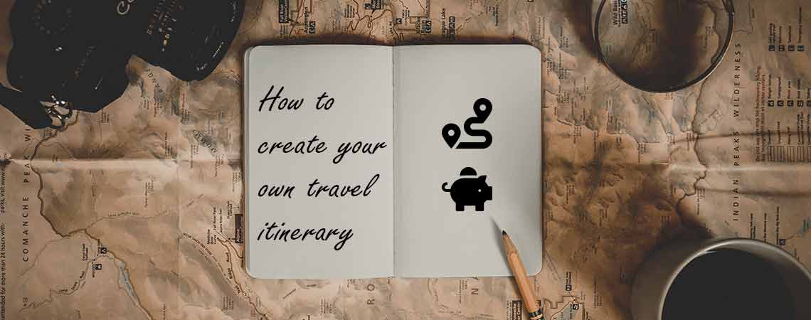 My excel travel itinerary template & how to use it